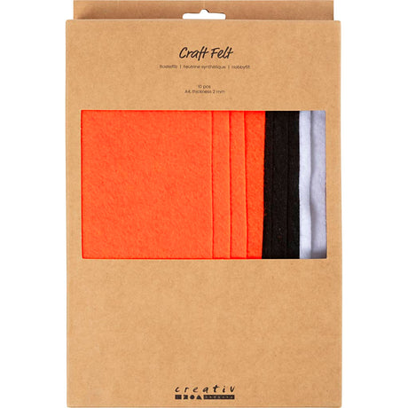 Creativ company https: www.cchobby.nl hobbyvilt-a4-vel-210x297-mm-dikte-2-mm-halloween-kleuren-10-vel-1-doos