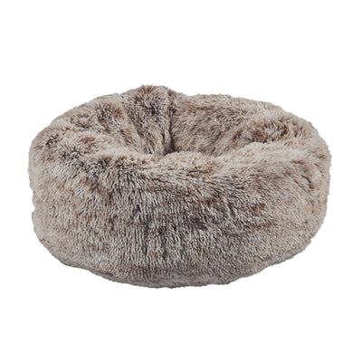 Croci hondenmand donut bicolor beige
