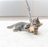 Trixie kattenhengel staart panterprint pluche met kattenkruid catnip