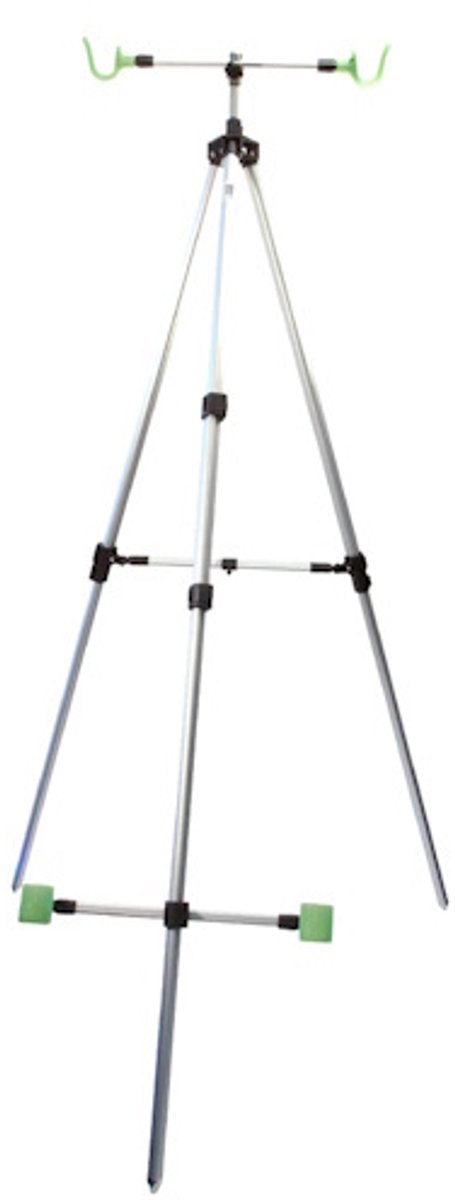 Albatros aluminium driepoot strandsteun - 180 cm - grijs