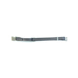 Happy pet tabby patch halsband kat ruit zwart
