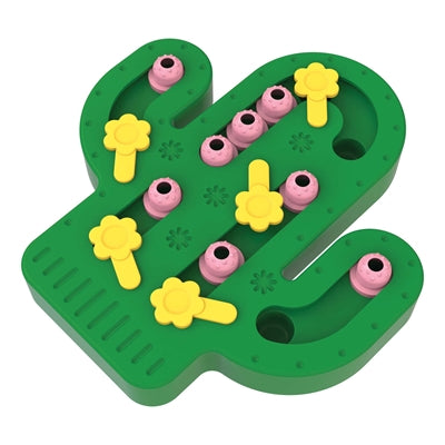 Happy pet tabby patch cactus puzzel intelligentie speelgoed