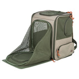 Trixie rugzak rocco maximaal 10 kg beige olijfgroen