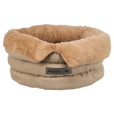 Trixie hondenmand liano soft rond zand bruin