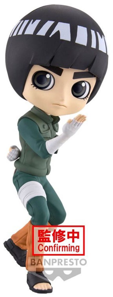 Naruto shippuden - banpresto - rock lee q posket unisex verzamelfiguren - meerkleurig - standard