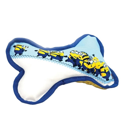 Minion s canvas bot met piep blauw wit