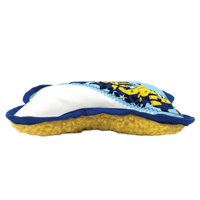 Minion s canvas bot met piep blauw wit