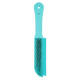 Zolux anah textielborstel rubber blauw