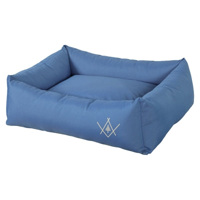 Zolux hondenmand 4 seasons waterafstotend polyester hoekig blauw