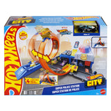 Hot wheels city superpolitiebureau - loopingbaan