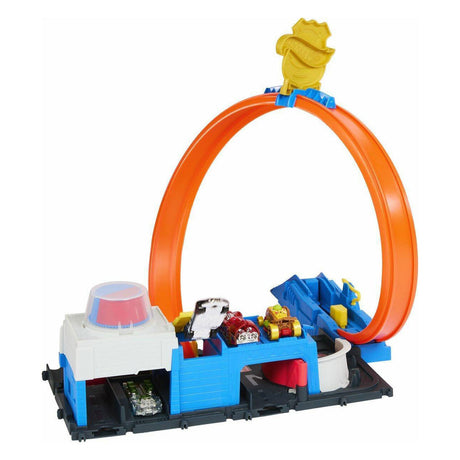 Hot wheels city superpolitiebureau - loopingbaan