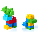 Mega bloks grote bouwtas - 60 blokken - classic bouwstenen voor 1+ jaar