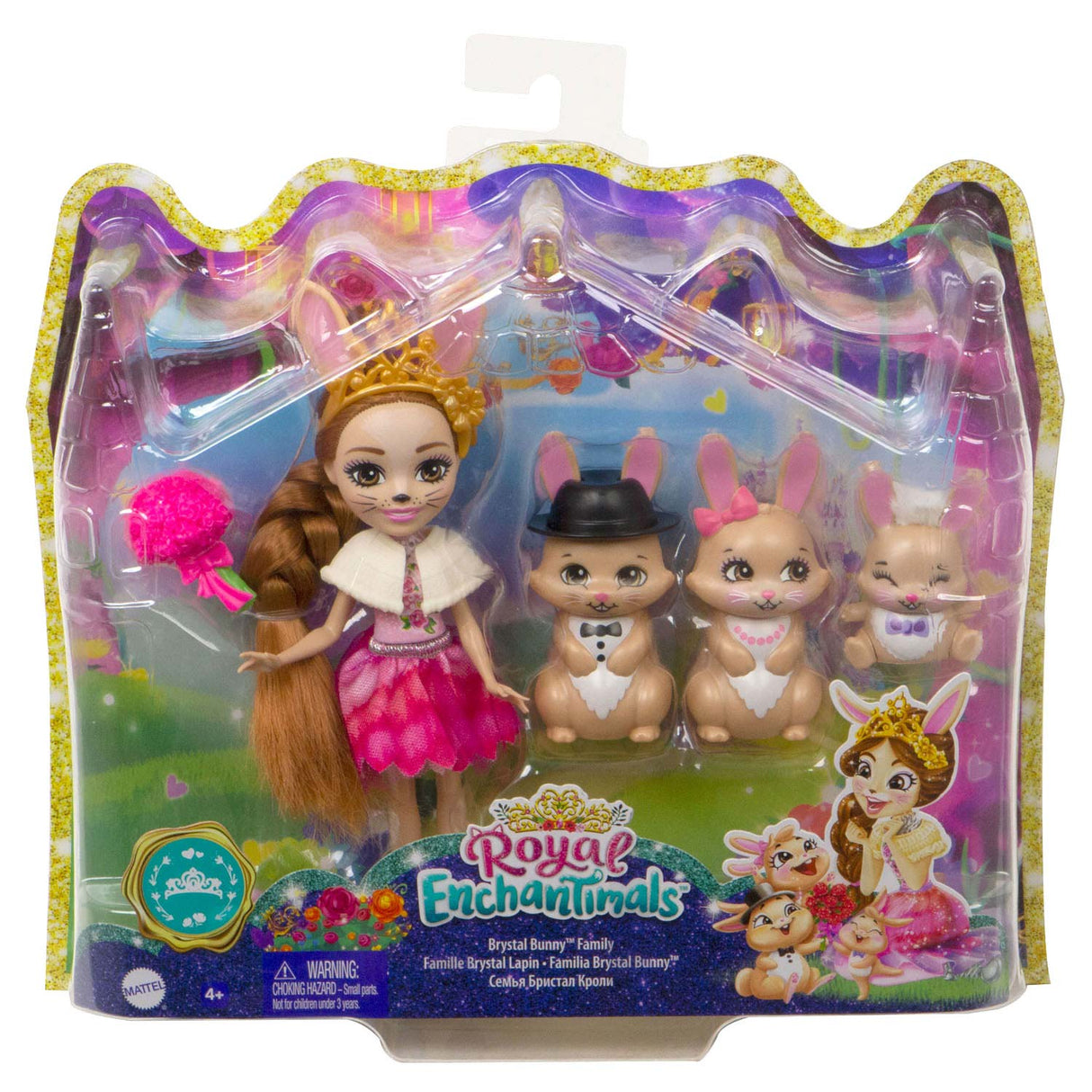 Mattel Enchantimals Konijnen familie