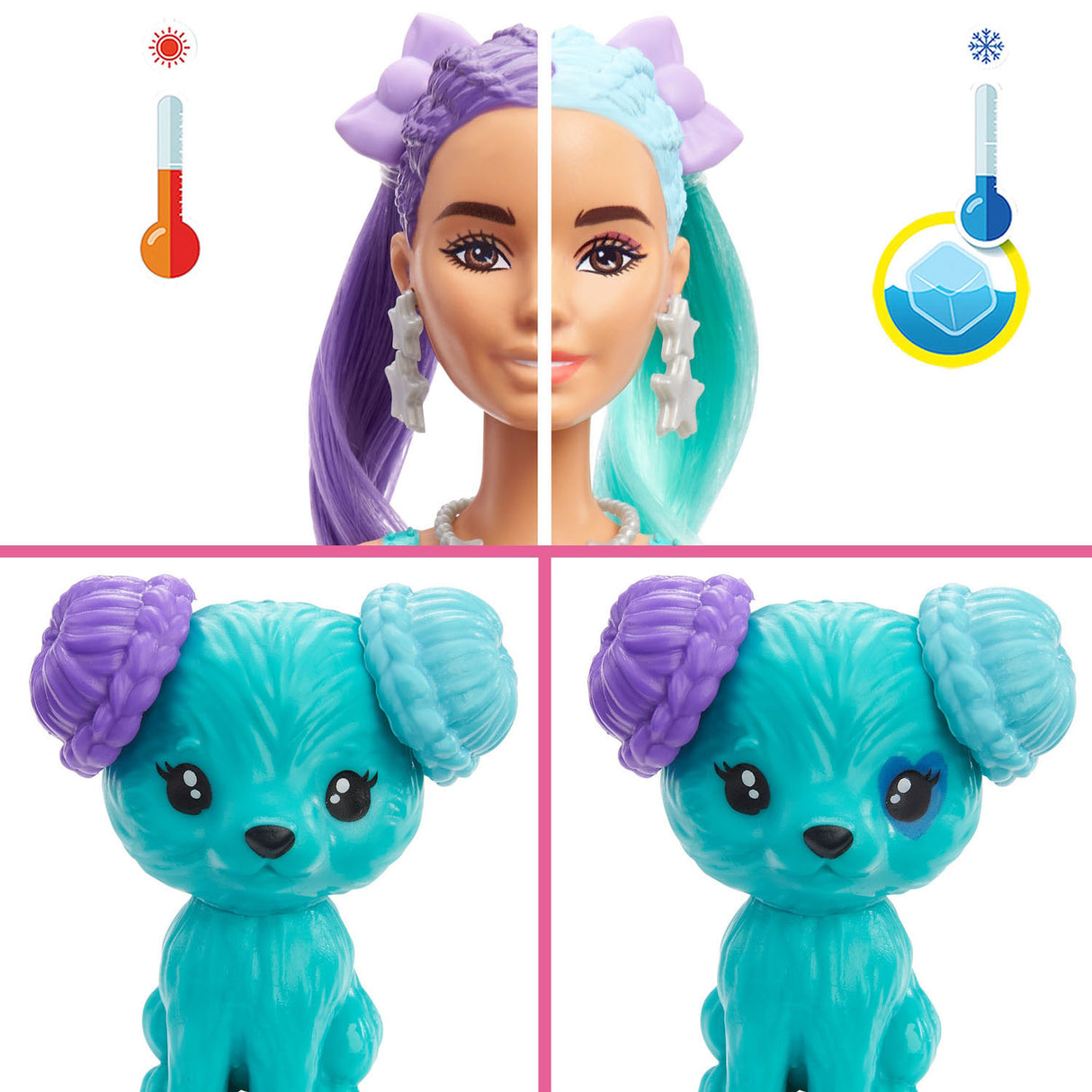 Mattel Color Reveal Pop Ultimate Reveal Hair Feature 3