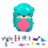 Mattel polly pocket Tasche Welt Otter Aquarium