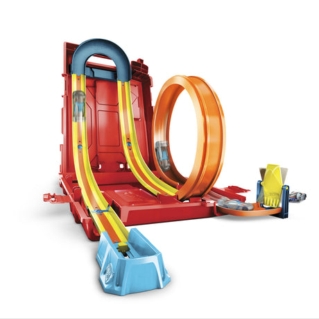 Hot wheels track builder unlimited stunt box