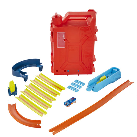 Hot wheels track builder unlimited stunt box