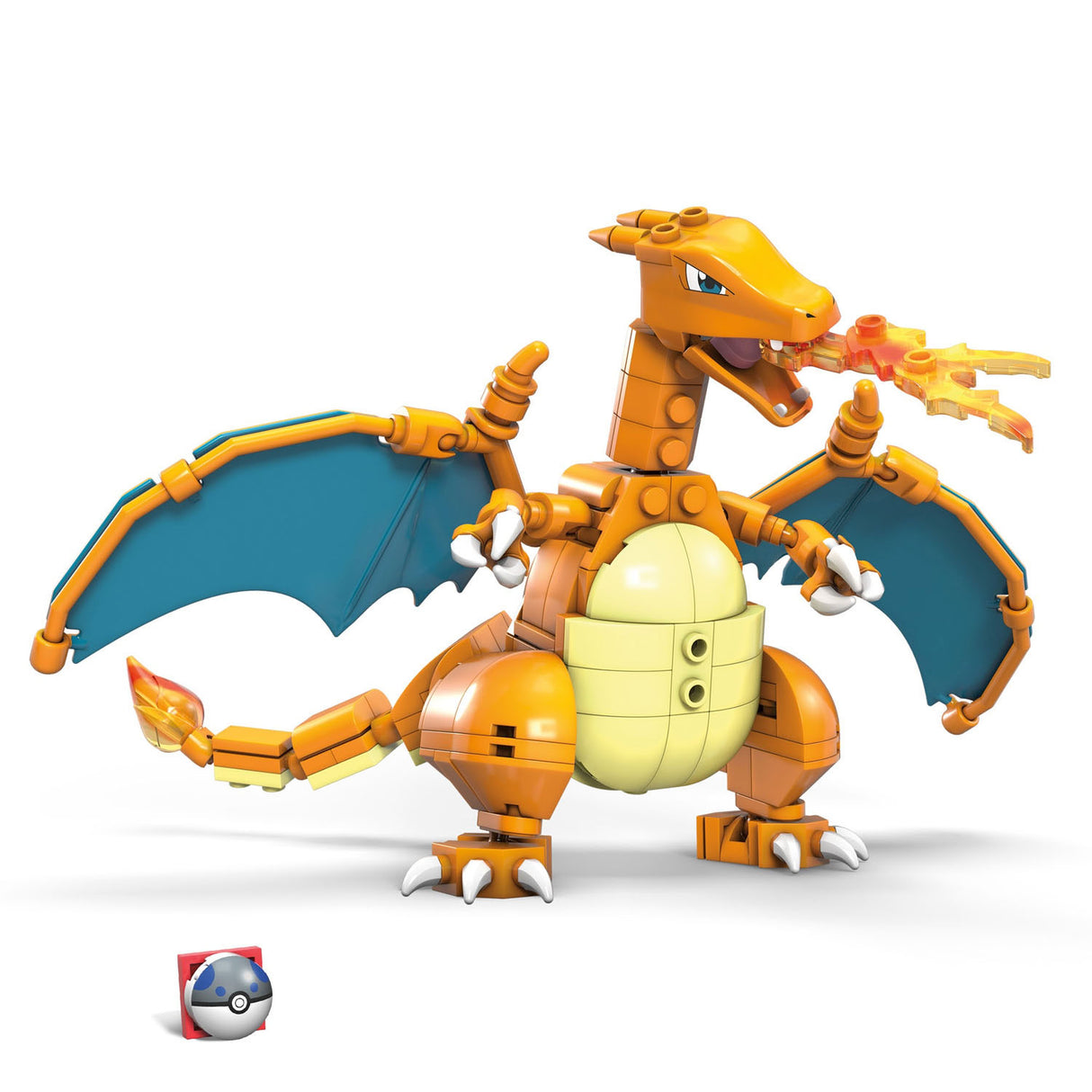 Mattel mega construx pokémon bouwset - charizard