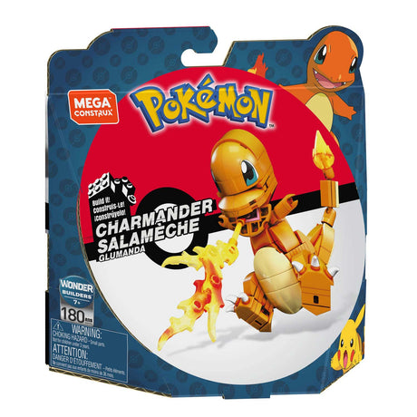 Mattel mega construx pokémon bouwset - charmander - 180dlg.
