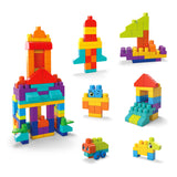 Mega bloks bouwtas - 150 blokken speelgoed voor 1+ jaar - stimuleert fantasie