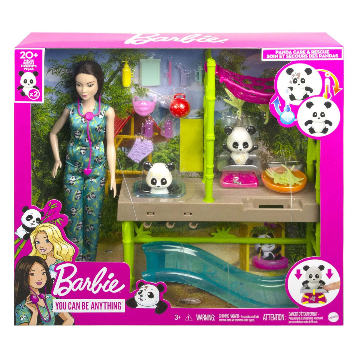 Mattel Panda Care Rescue Speelset