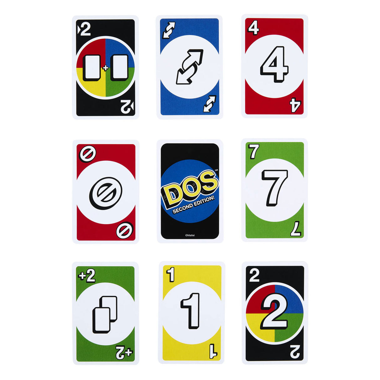 Mattel uno dos second edition