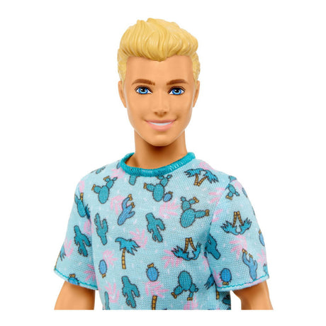 Mattel Ken Fashionista Pop Blauw Shirt