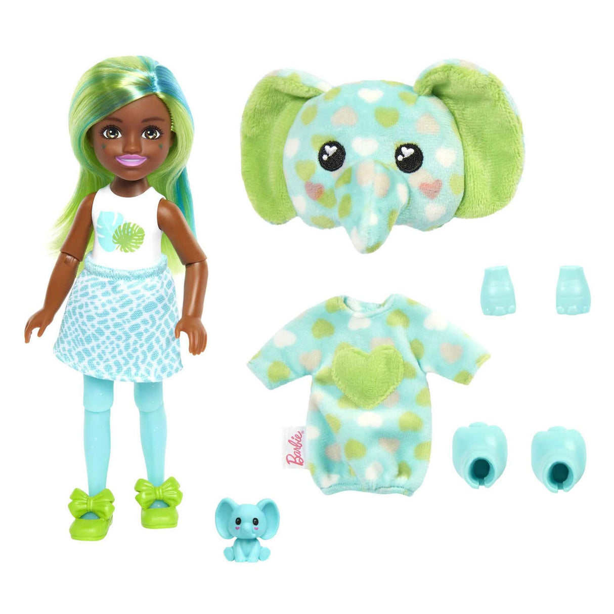 Mattel Cutie Reveal Chelsea Pop Series Olifant