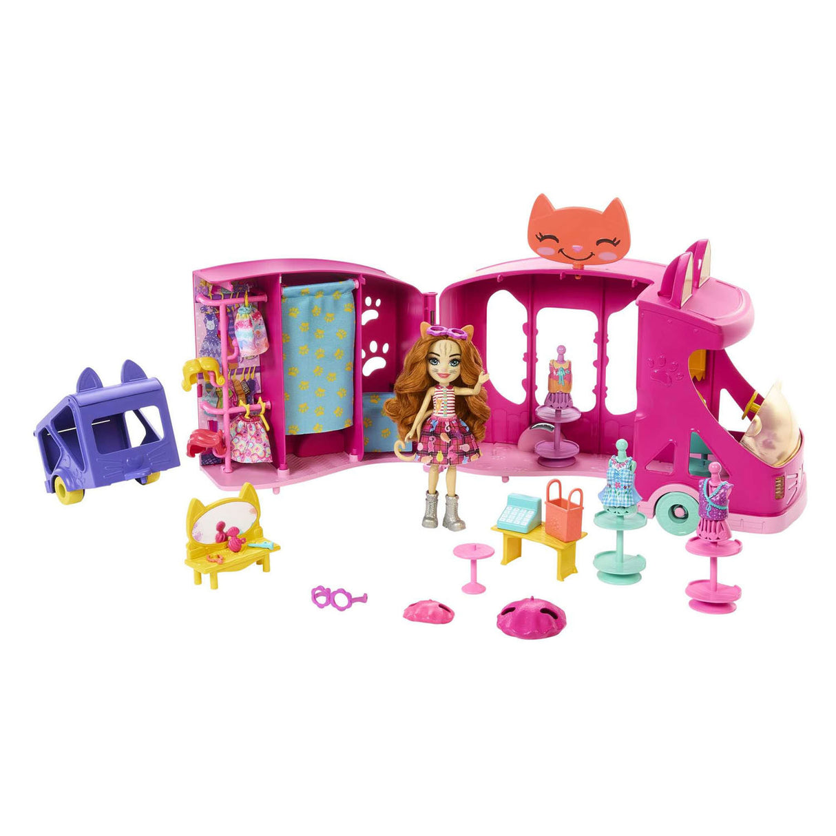 Mattel Enchantimals Glam Party Modetruck Speelset