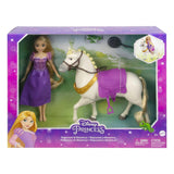 Mattel disney princess pop - rapunzel en maximus