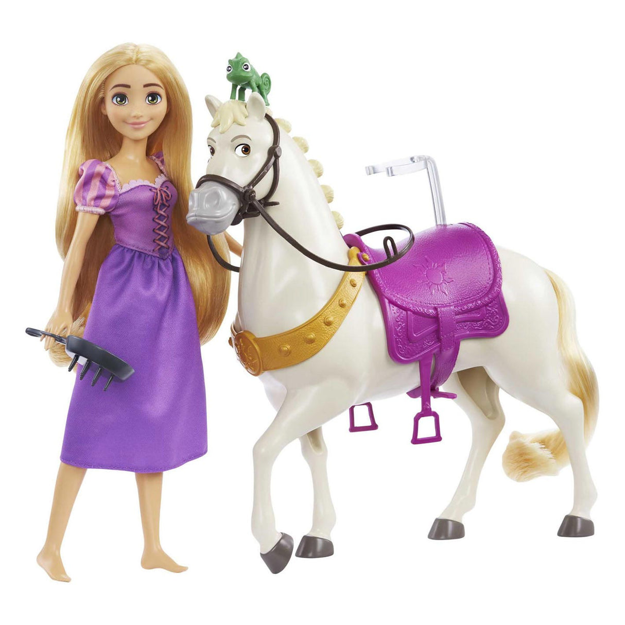 Mattel prinses pop rapunzel en maximus