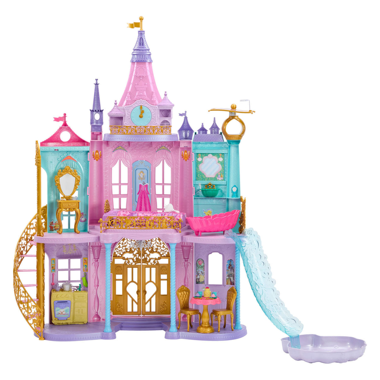 Mattel disney prinses magische avonturen kasteel poppenhuis