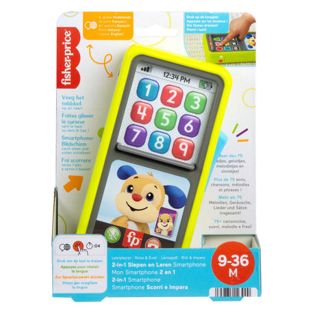 Fisher Price Leerplezier Laugh Learn 2in1 Leer Smartphone