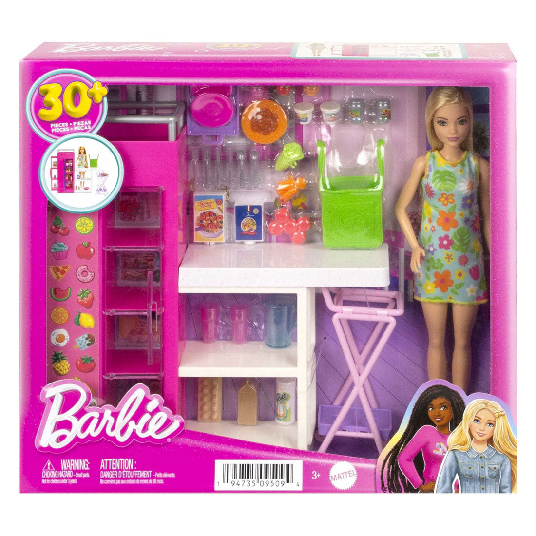 Mattel pop met droomkeuken speelset