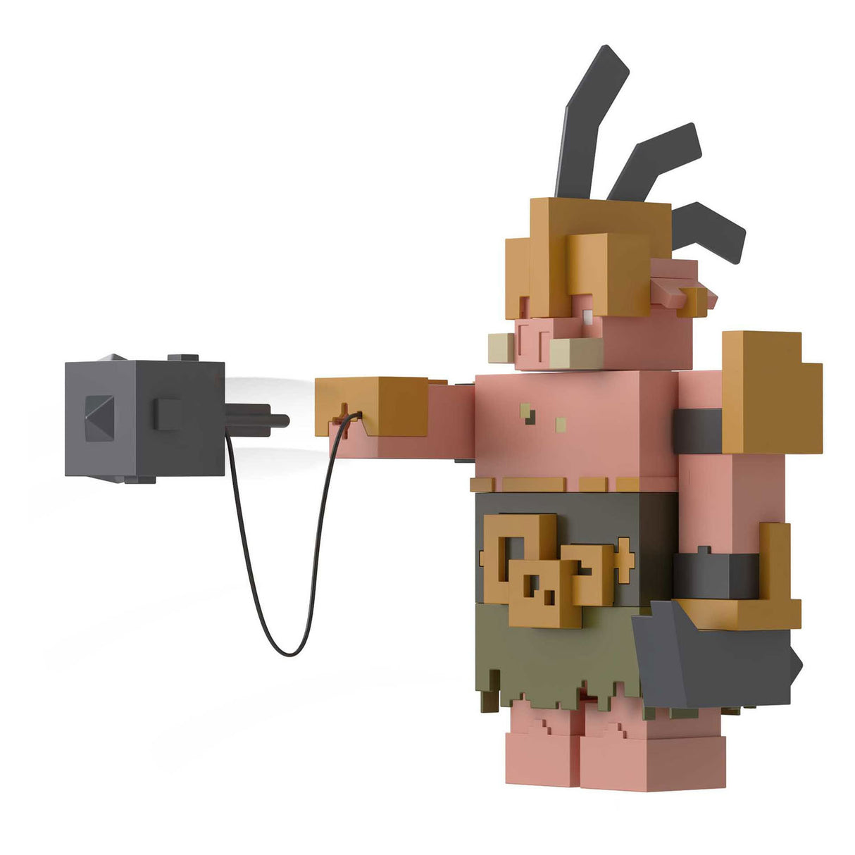 Mattel Minecraft Legends Portaalbewaker Superbaas Speelfiguur