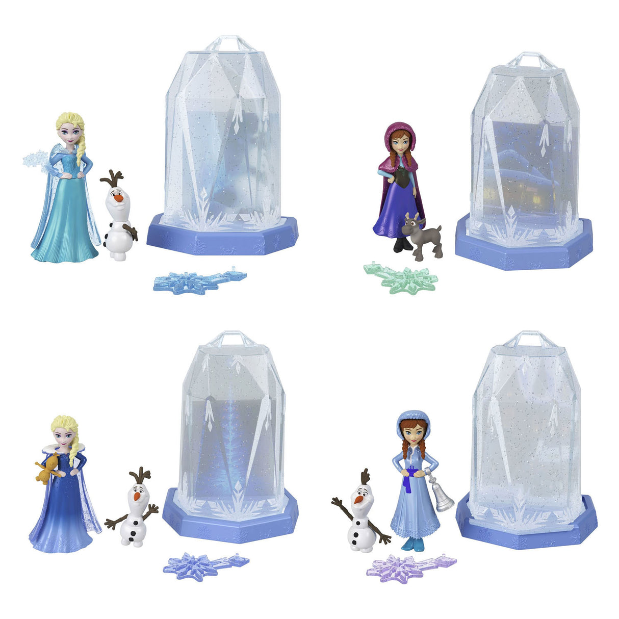 Mattel disney frozen ice reveal modepop elsa en olaf