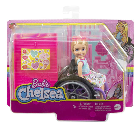 Mattel Chelsea Wheelchair Modepop Blond