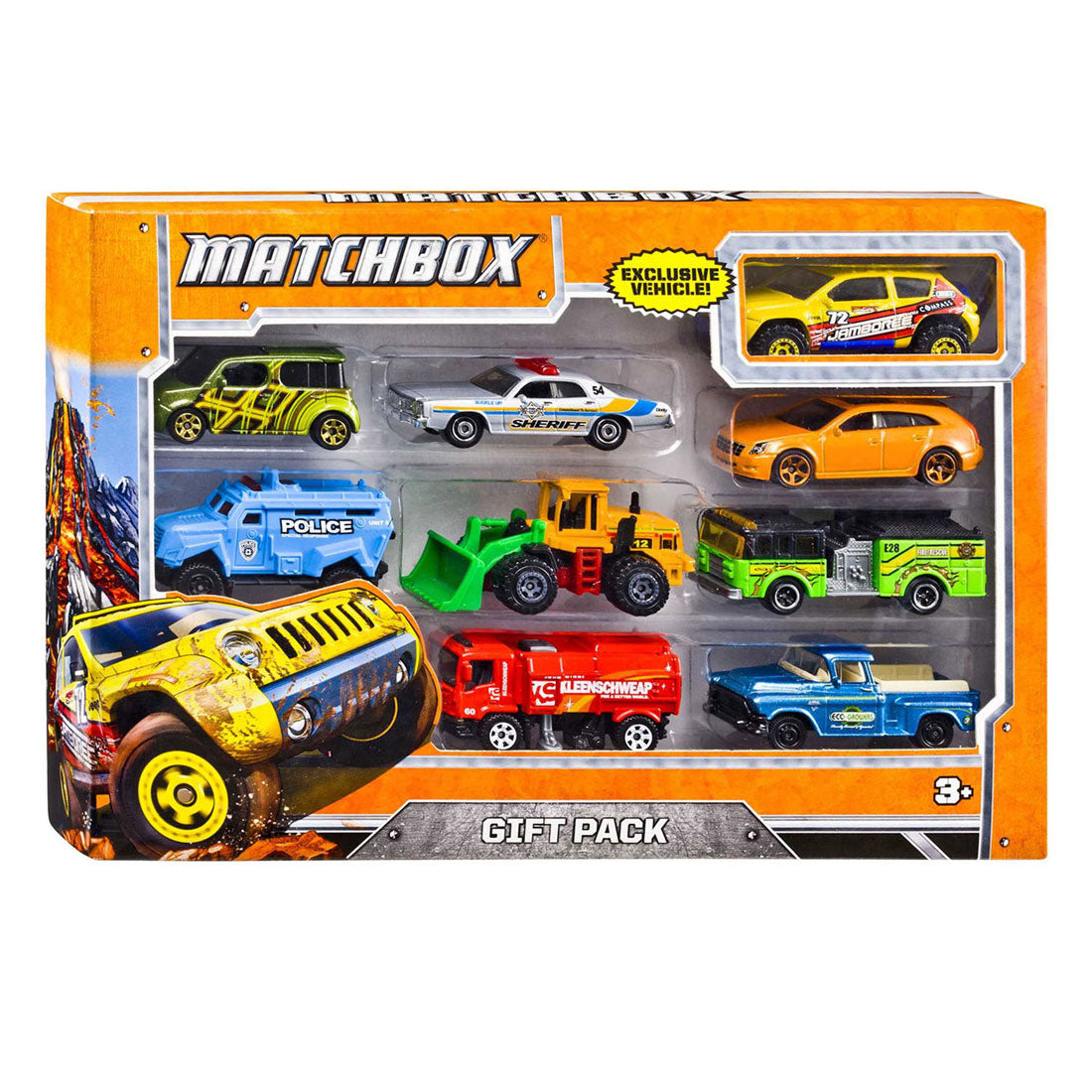 Mattel matchbox metalen voertuigen gift pack