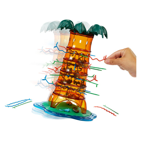 Mattel games vallende aapjes schommelend boomfeest kinderspel