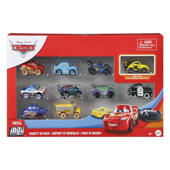 Disney Pixar Mini Racers Voertuigen, 10st.