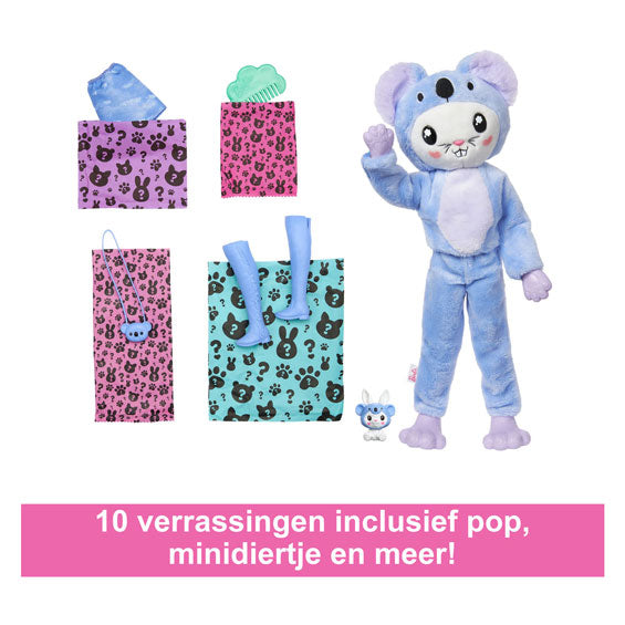 Mattel Cutie Reveal met kostuumthema en 10 verrassingen