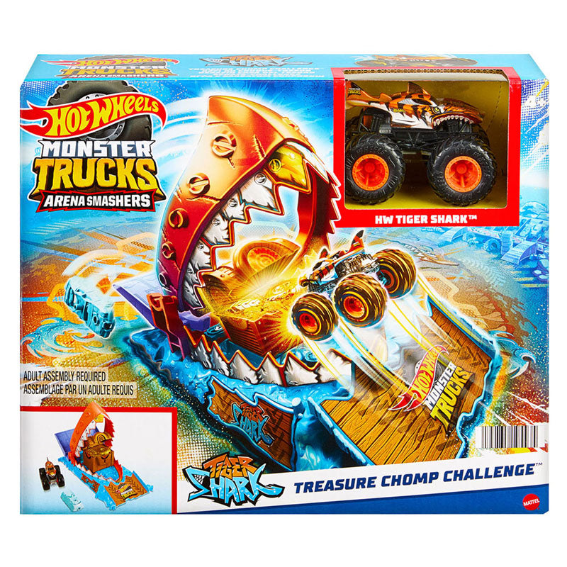 Hot Wheels Arena Smashers Schathappers Uitdaging Speelset