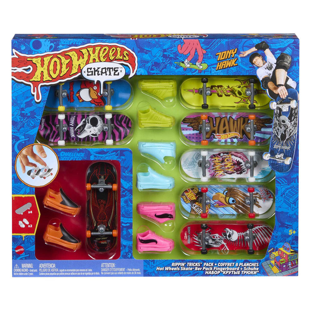 Hot wheels action skate knallende capriolen speelset