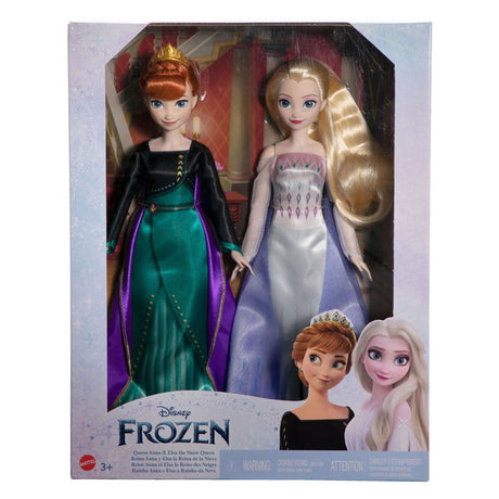 Mattel Frozen Anna en Elsa Modepoppen