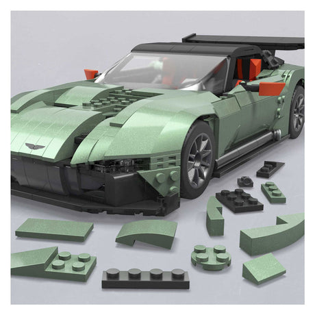 Mattel mega hot wheels aston martin vulcan bouwset - 986dlg.