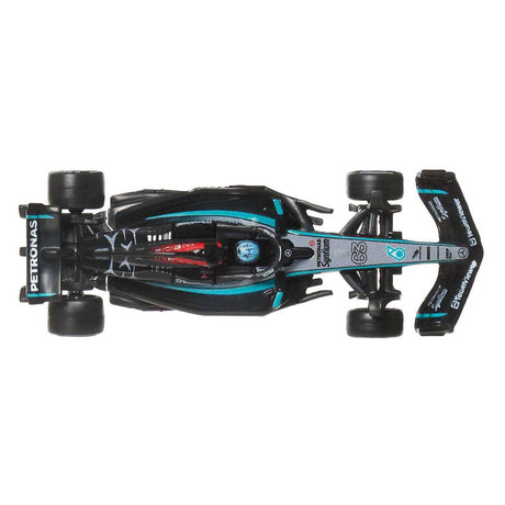 Mattel hot wheels george russell mercedes-benz formule 1 raceauto 1:64