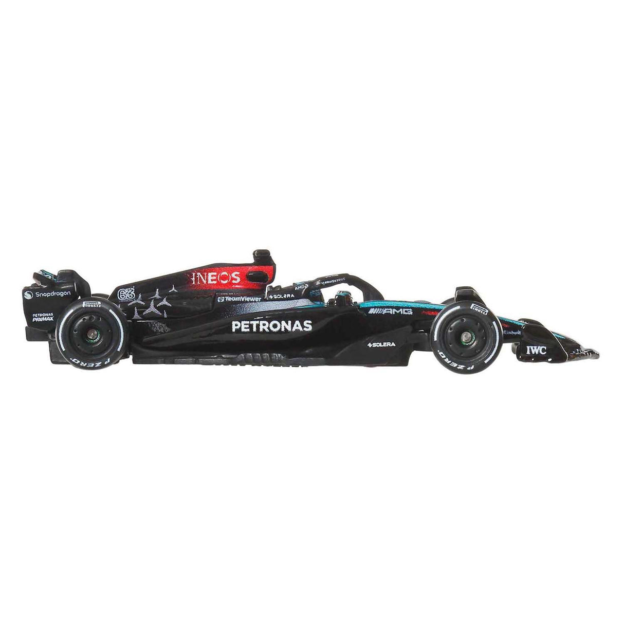 Mattel hot wheels george russell mercedes-benz formule 1 raceauto 1:64