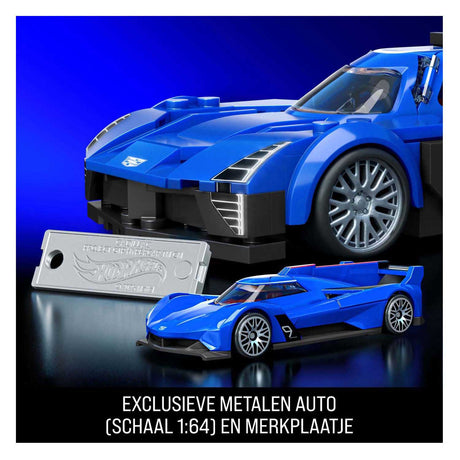 Hot wheels brick shop speed series cadillac 1:32 bouwset - 236dlg.