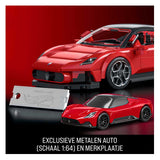 Mattel brick shop hot wheels speed serie - maserati mc20 - bouwspeelgoed - 250 onderdelen