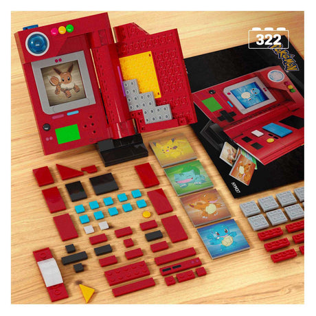 Mega bloks mega construx pokémon bouwset - pokédex kanto regio